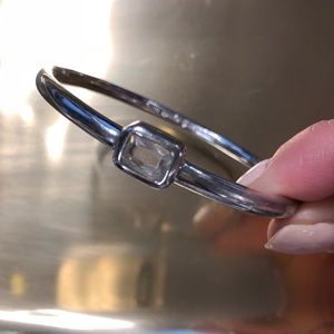 Kate Spade Silver Hinge Bangle
